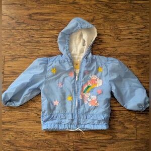Vintage Blue Jackets With Bear And Star Detail